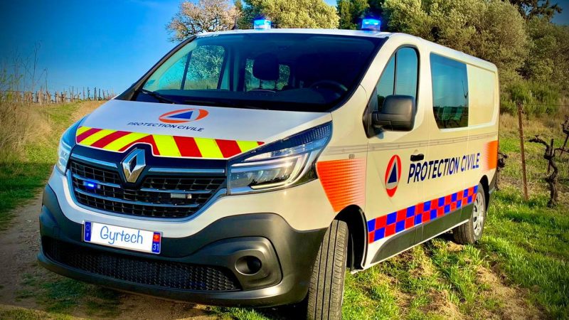 Renault Trafic de la Protection Civile de Haute-Garonne